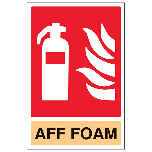 AFF Foam Fire Extinguisher Safety Sign Essential Workplace