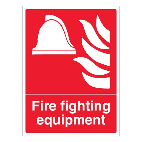 Fire Fighting Equipment Safety Sign Compliant For Workplace