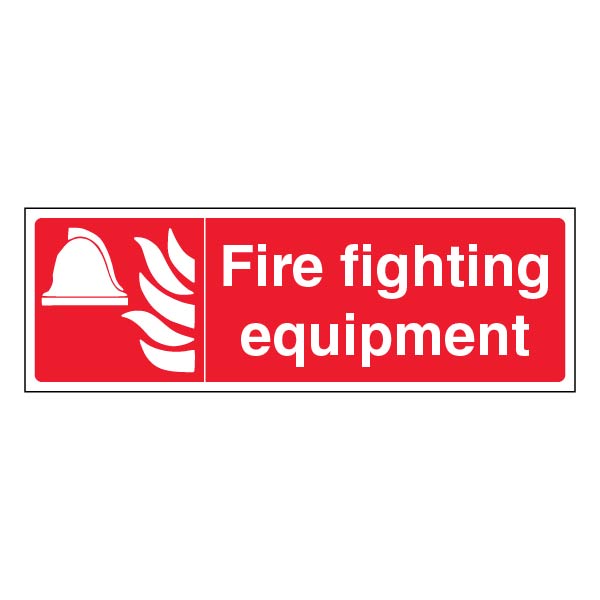 Fire Fighting Safety Sign Durable Compliant For Workplace – SafetySignBase