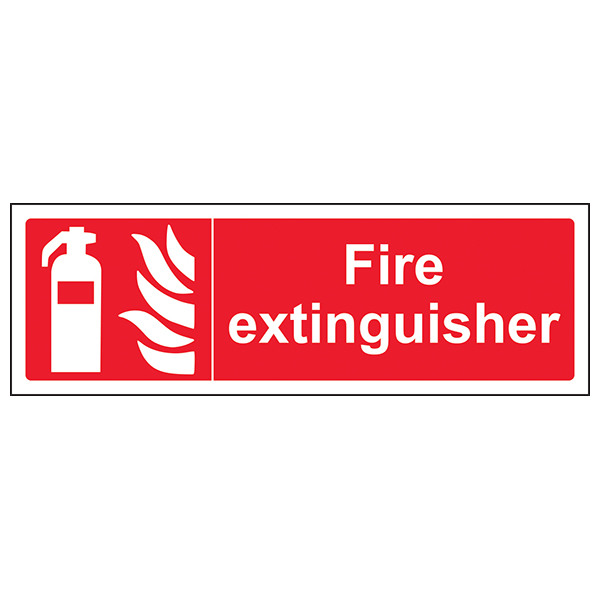 Fire Extinguisher Safety Sign Compliant For Workplace