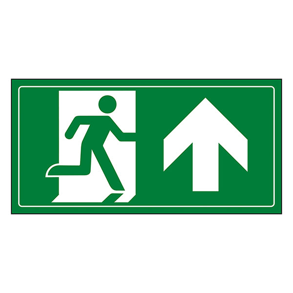 Fire Exit Safety Sign Clear Compliant For Businesses