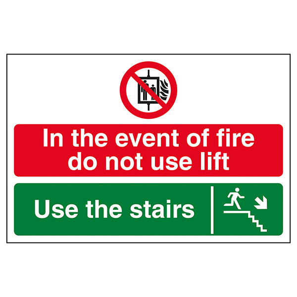 Fire Safety Sign BS EN ISO 7010 Compliant For Workplace