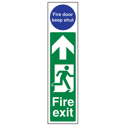 Fire Exit Door Plate Safety Sign Certified For Work