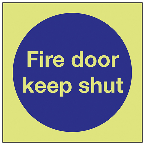 GITD Fire Door Keep Shut Safety Sign For Businesses