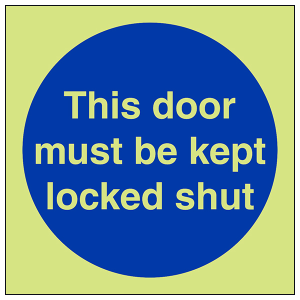 GITD Fire Door Safety Sign Compliant For Businesses