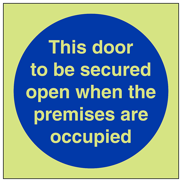 GITD Fire Door Safety Sign Compliance For Businesses