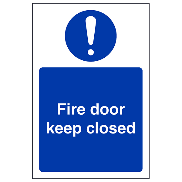 Fire Door Keep Closed Safety Sign Essential For Businesses