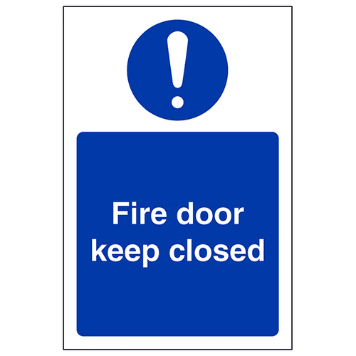 Fire Door Keep Closed Safety Sign Essential For Businesses