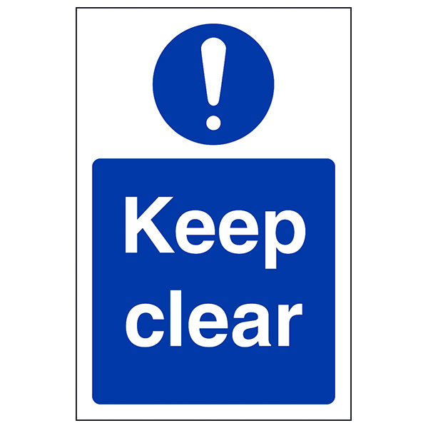 Fire Door Keep Clear Safety Sign For Business Owners