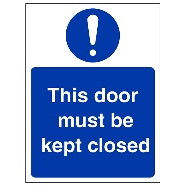 Fire Door Safety Sign Essential Compliant For Businesses