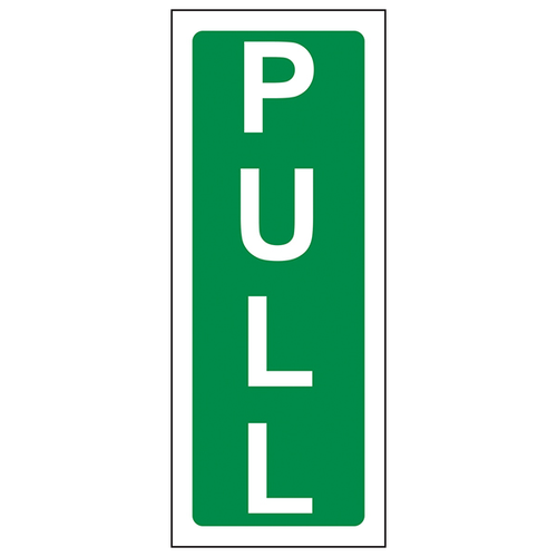 Pull Safety Sign Compliant Emergency Door For Facilities
