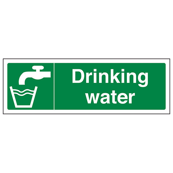 Drinking Water Safety Sign EN ISO 7010 Compliant Workplace