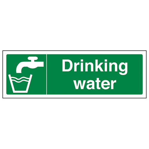 Drinking Water Safety Sign EN ISO 7010 Compliant Workplace