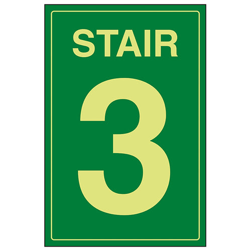GITD Stairway Safety Sign Essential For Facilities Staff