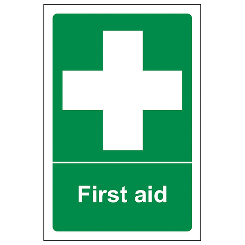 First Aid Safety Sign EN ISO 7010 Compliant For Schools