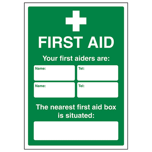 First Aid Your First Aiders Are - A4
