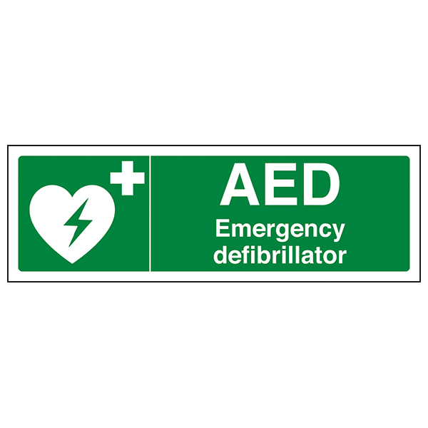 AED ISO 7010 Safety Sign Workplace Marker Safety Sign Base