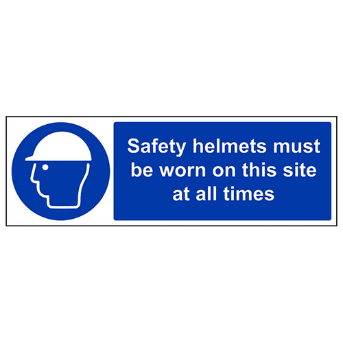 Hard Hat Safety Sign Low Clearance Protects Workers
