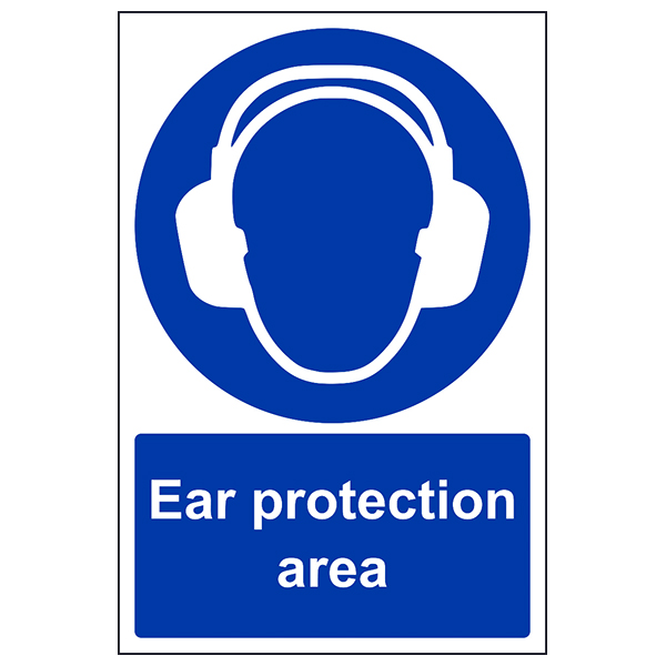 Ear Protection Area Safety Sign Essential 85 Dba Workplace