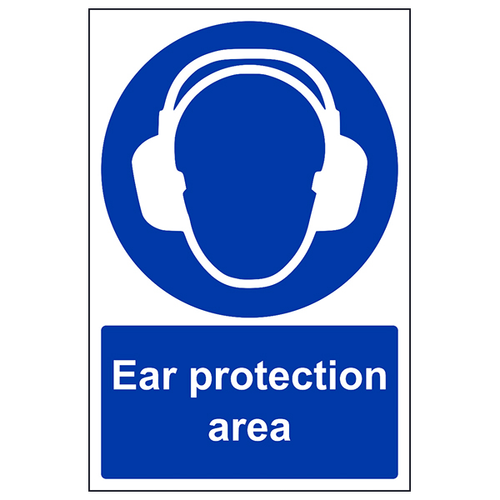 Ear Protection Area Safety Sign Essential 85 Dba Workplace