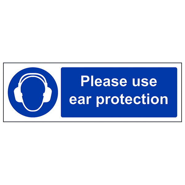 Use Ear Protectors Safety Sign Essential For Workplace