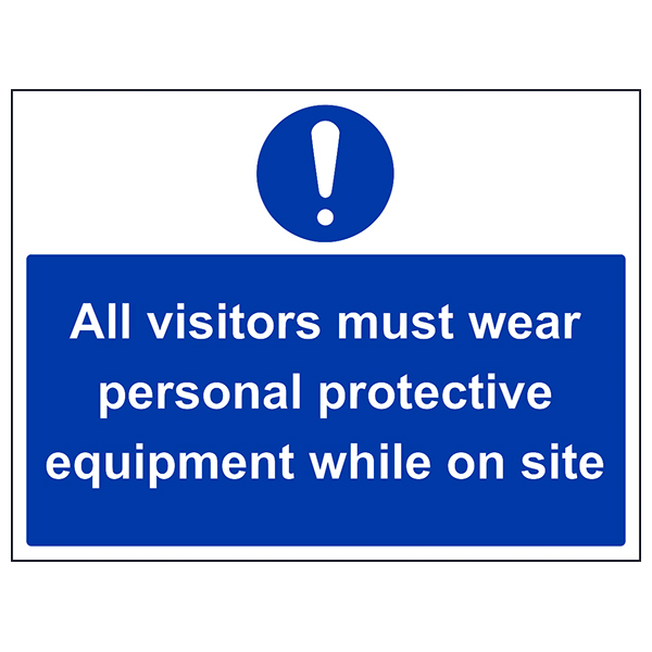 Demolition PPE Safety Sign EN ISO 7010 Compliant Sites