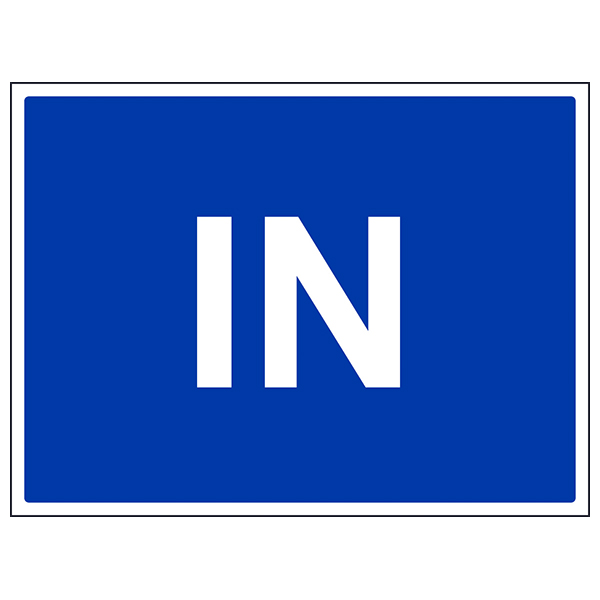 Vehicle Operating Area Safety Sign Hi Vis For Staff