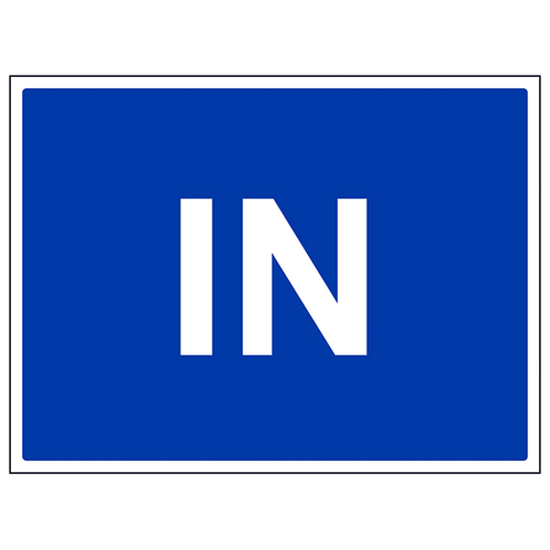 Vehicle Operating Area Safety Sign Hi Vis For Staff