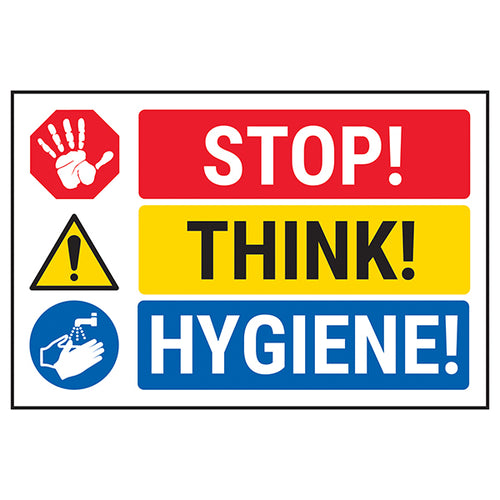 Hand Hygiene Safety Sign Essential For Workplace Staff