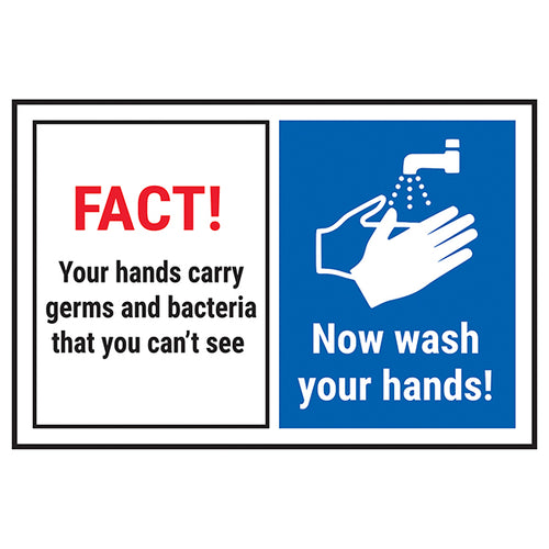 Hand Washing Safety Sign Essential Reminder For Workplace