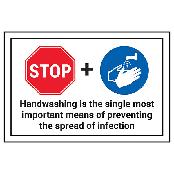 Handwashing Safety Sign Essential For Workplace Staff