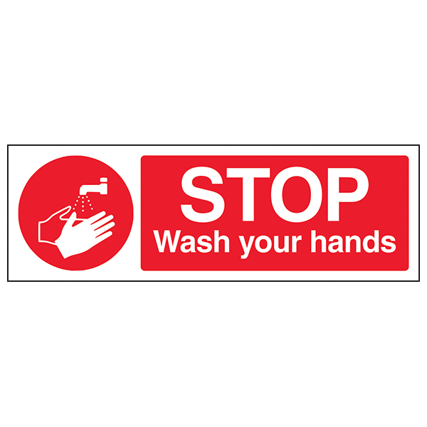 Wash Your Hands Safety Sign Compliant For Kitchen Staff