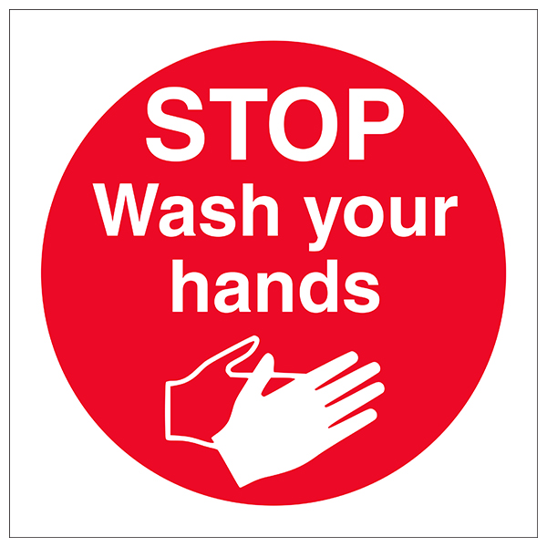Wash Your Hands Safety Sign EN ISO 7010 Compliant Kitchen