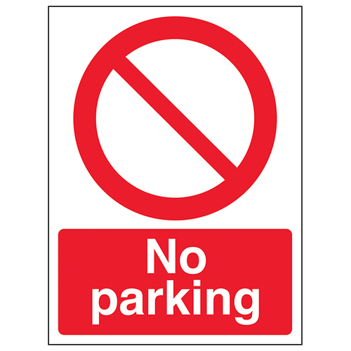 No Parking Safety Sign Compliant Durable For Schools