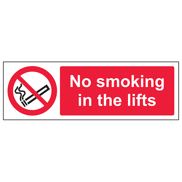 No Smoking Safety Sign Legal Compliance UK Business