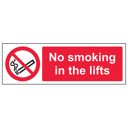No Smoking Safety Sign Legal Compliance UK Business