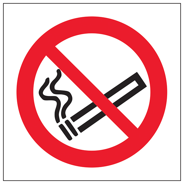 No Smoking Safety Sign Legal Compliant For UK Business