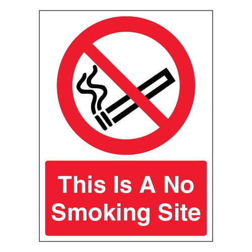 No Smoking Safety Sign UK Compliant Legal Workplace