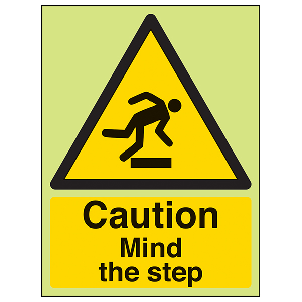 GITD Mind The Step Safety Sign Durable Compliant For Work