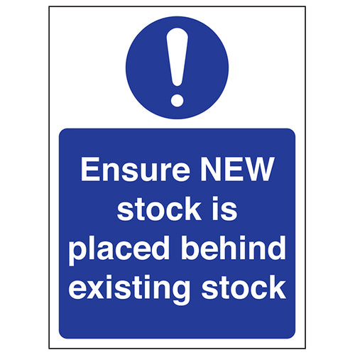 Safety Sign Compliant Durable Warehouse Staff Instruction