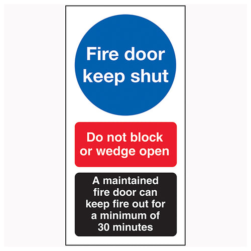 Fire Door Safety Sign Compliant Essential For Buildings