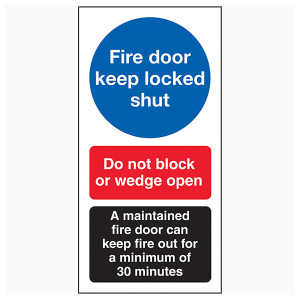 Essential Fire Door Safety Sign For Building Managers