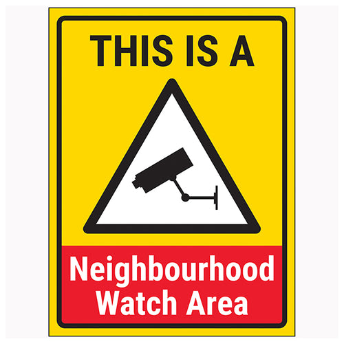 Neighbourhood Watch Safety Sign Protects Homeowners Now