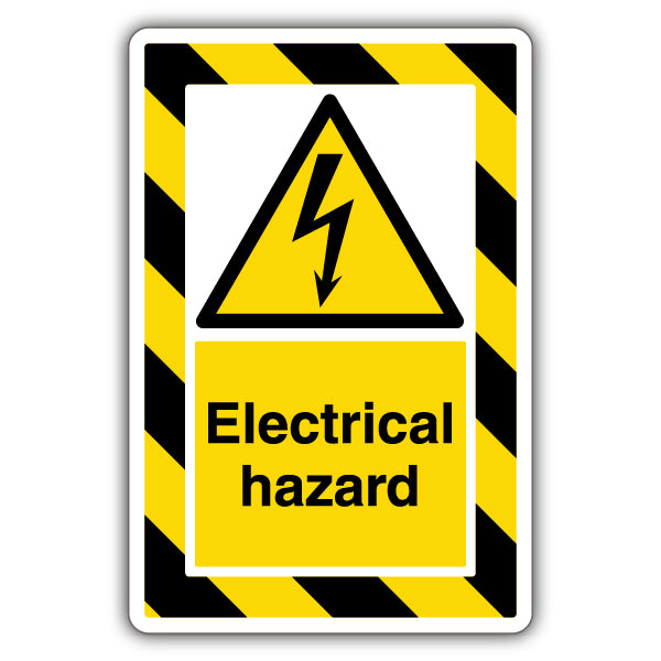 ExtraViz Electrical Hazard Worker Visibility Safety Sign