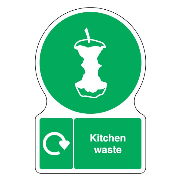 WRAP Kitchen Waste Safety Sign Official For Schools
