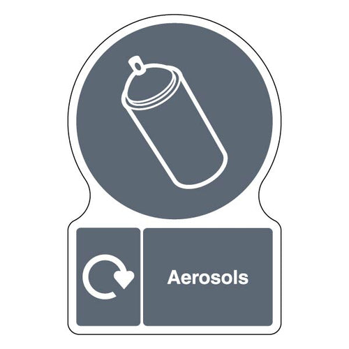 Official WRAP Aerosols Safety Sign Schools Compliant