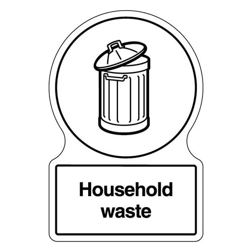 WRAP Household Waste Safety Sign Compliance For Schools