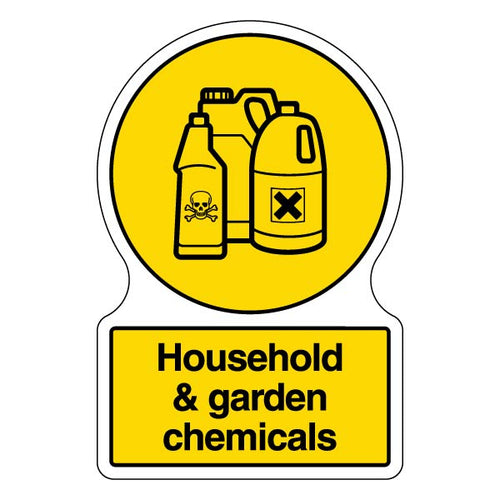Shaped WRAP Safety Sign For DEFRA 2025 Compliance Schools