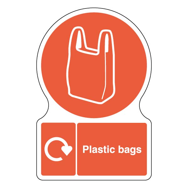 WRAP Plastic Bags Safety Sign For Schools And Businesses