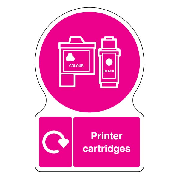 WRAP Printer Cartridge Safety Sign Compliant For Schools